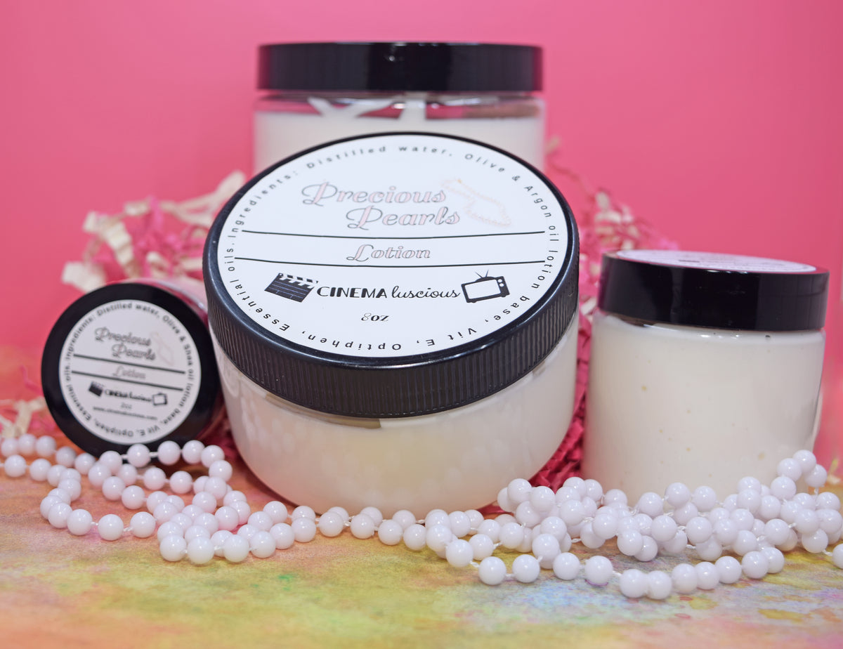 Precious Pearls Olive & Argan Whipped Body Lotion