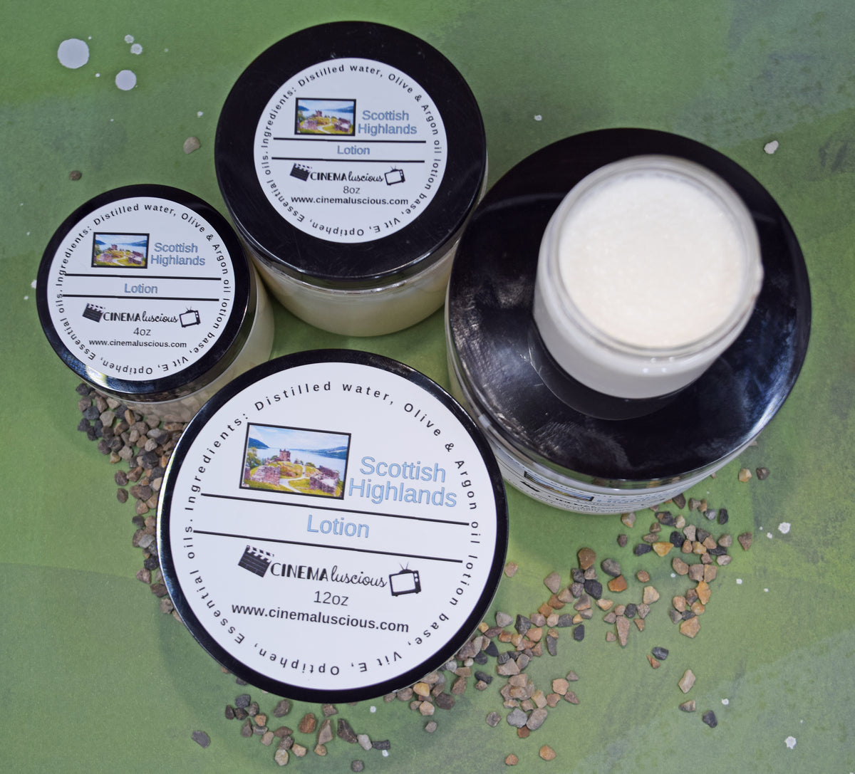 Scottish Highlands Olive & Argan Whipped Body Lotion