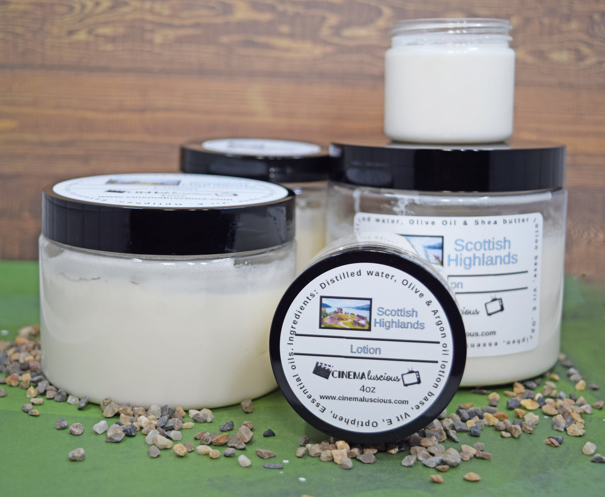 Scottish Highlands Olive & Argan Whipped Body Lotion
